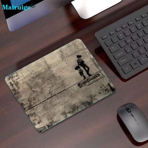XGZConan Animation Small Mouse Pad Soft Rubber Student Non-slip Rectangular Notebook Computer 22x18 Promotion