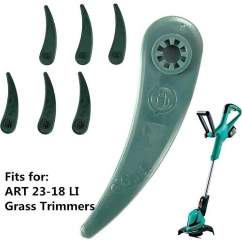 10/25Pcs 83mm Plastic Lawn Mower Grass Trimmer Blade Cutter Replacement For Bosch ART 23-18 Li Strimmer Repair Tool Parts