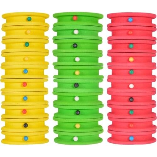 10Pcs Fishing Rig Winders Line Leader Winder Spooler EVA Plate Hook Storage Line Winder Fishing Tackle Tool