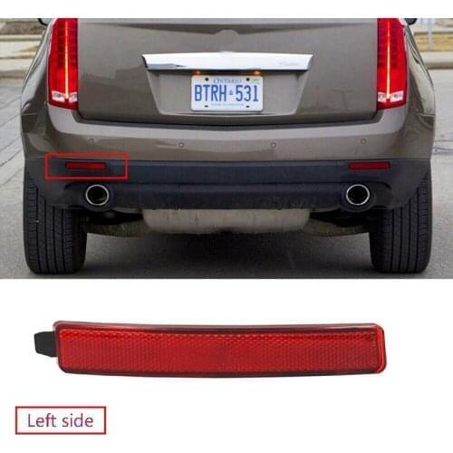 Car LED Taillight Stop Rear Bumper Reflector for Cadillac SRX 2010-16 Chevrolet Traverse 2009-12 GMC Acadia 2007-12