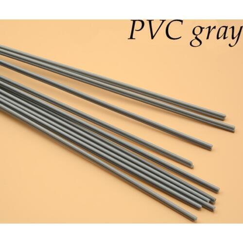 Free shipping 15pcs plastic welding rod PVC plastic floor welding rod automobile bumper plastic welding gray white 5mm