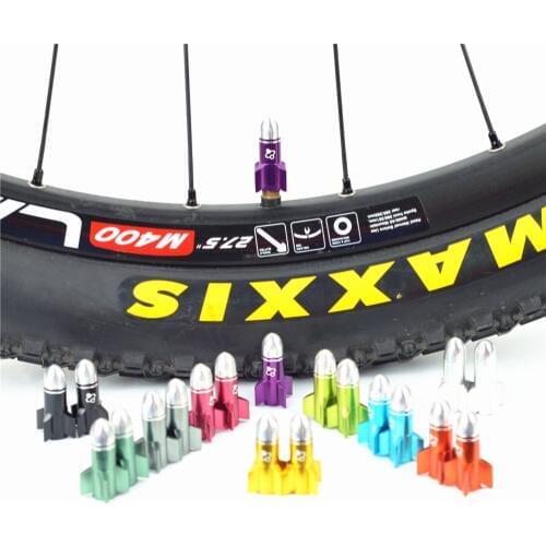 FOURIERS VL-PE006BIKE Both USA & Presta valve cap Alloy 6061-T6 bicycle valve cap