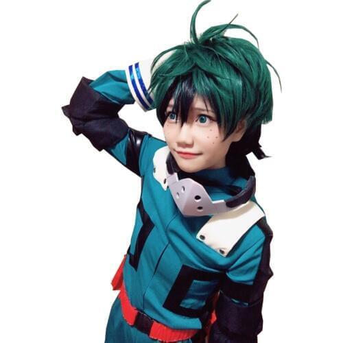 2018 My Hero Academia Boku no Hero Academia Midoriya Izuku Deku Battle Cosplay Costume