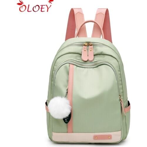 Fashion Anti-theft backpack women 2020 new light waterproof school bags for girls large capacity backpacks travel bags Mochila