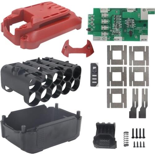 CMCB204 Li-ion Battery Plastic Case PCB Charging Protection Circuit Board For Craftsman 20V 18V Lithium Battery Pack Box Housing