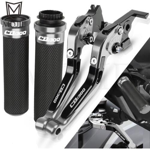 For Honda CB1300 X4 SC38/CB 1300 X4/X4 1997-1999 1998 Motorcycle CNC Folding Extendable Brake Clutch Levers Handlebar Hand Grips