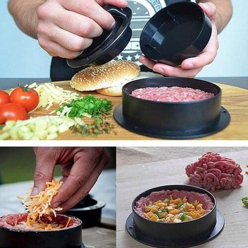 DIY Mini Easy Burger Sandwich Model Meat Press Meatloaf Kitchen Western Baking Accessories Cooking Pastry Utensils