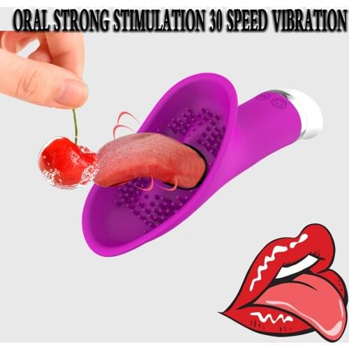 ORISSI 30 Speed Nipple Sucker Clit Pussy Pump Silicone Waterproof G spot Vibrator Clitoris Stimulator Oral Sex Toys Sex Product