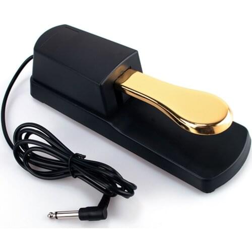 Universal Sustain Pedal for Electronic Keyboards Digital Pianos Anti-Slip Bottom Musical Instrument Footboard