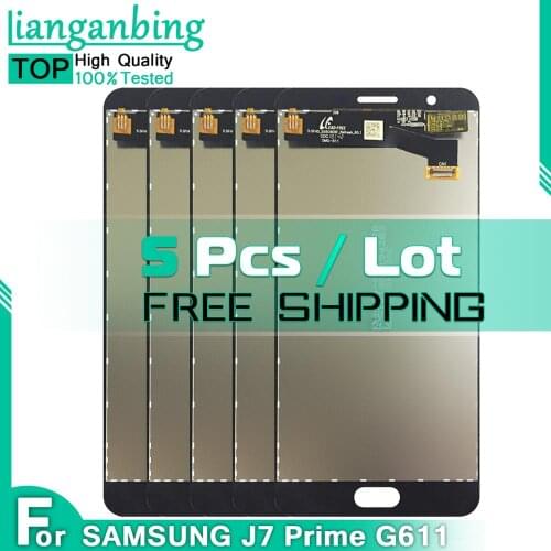 5 pcs Original For Samsung Galaxy J7 Prime 2 2018 G611 G611F LCD Display Digitizer Touch Screen Assembly For Samsung J7 Prime 2