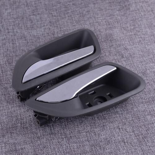 1Pair Plastic Chrome Inner Door Handle Housing Car Interior Accessories Fit for Chevy Cruze 2009 2010 2011 2012 2013 2014 2015
