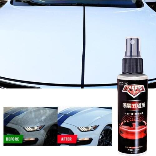 100ML Car Ceramic Spray Coating Polisher Quick Nano Pulidor Care Arival 2019New Glass Sale Coat Automotive Dropshipping Hot R4R9