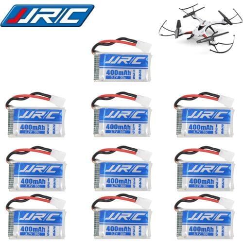 10pcs/lots JJRC H31 Original Battery JJRC Spare Parts 3.7V 400mah 30C Battery H31 Lipo battery 3.7 v 400mah For JJRC H31 Battery