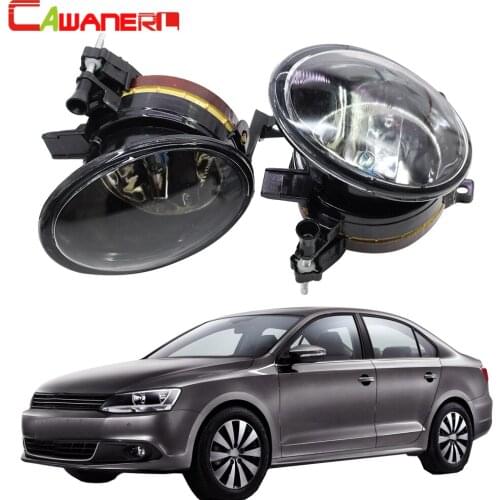 Cawanerl 100W Car Fog Light 9006 HB4 Halogen Bulb Daytime Running Light DRL 4300K 12V For Volkswagen Sagitar 2012 2013 2014