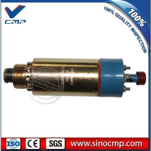 CMP 24v excavator fuel stop shutdown shutoff flameout solenoid 8C-3663