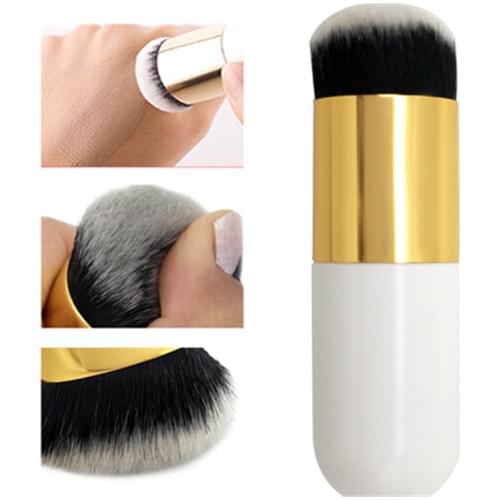 Hot Sale Chubby Pier Foundation Brush Flat Cream Makeup Brushes Professional Cosmetic Make-up Brush