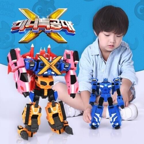 2020 New 10 Mini Agent Toys MiniForce Transformation Toys X Volt Semey Air Force Secret Commando Boys Children Set Holiday Gift