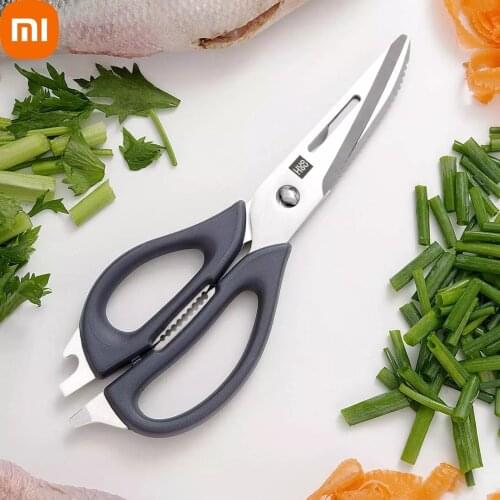 Xiaomi Huohou Multifunctional Kitchen Scissor Detachable Vegetable Meat Bottle Opener Bone Cutter Shear Cut Poult For Home Tools