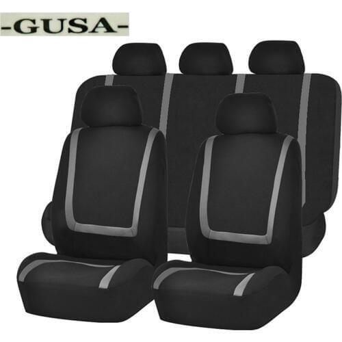 Car Seat Cover Set 9 PCS Auto Accessories Vehicle Chair Protector for dacia Dokker Duster Lodgy Logan 2 Sandero stepway 2