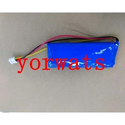 New Hot A Rechargeable Li-ion Cell 3.7V polymer lithium battery 702875 7.4V 3 wire plug 2 DVD EVD portable