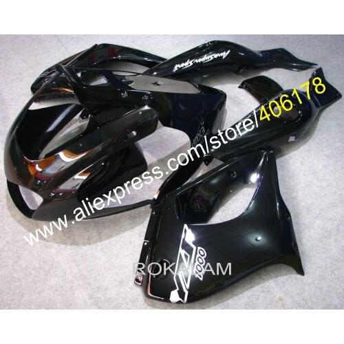 97-07 YZF1000R 100% Brand New ABS Plastic Fairing For Yamaha YZF 1000 R Thunderace 1997-2007 Black Motorbike Fairings
