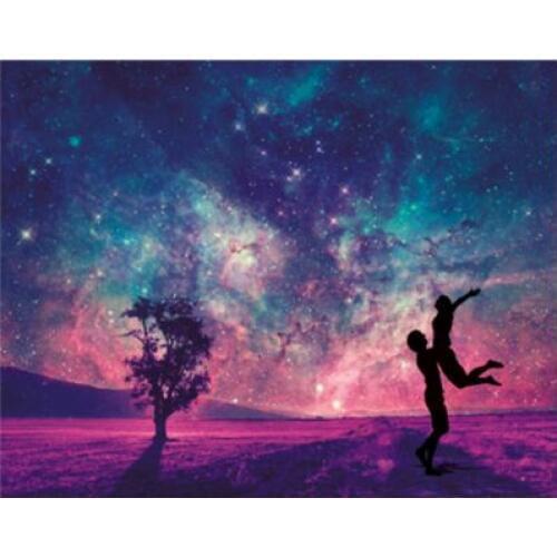 Star lover The paper puzzle 1000 pieces ersion jigsaw puzzle white card adult childrens educational toys