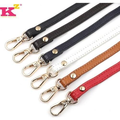 55*1cm Adjustable Genuine Leather Shoulder Bag Straps for Handbag Band Replacement Purse Belt Strap KZ0358-1 FASHIONS KZ