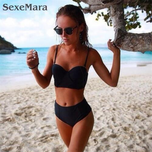 Черные купальники SexeMara China At AliExpress