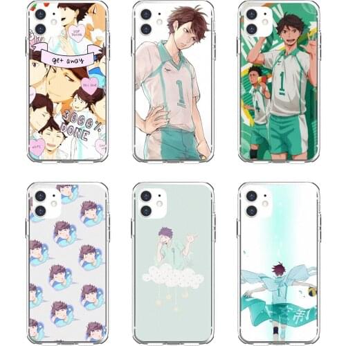 Silicone Case Cover For Xiaomi Redmi 2 S2 3 3S 4 4A 5 5A 5 6 6A 7A 9 9T 9C 9A Pro Pocophone F1 Haikyuu-Anime-Oikawa-Tooru-TOAKA