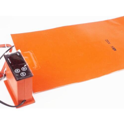 200x400mm 400W 220V Silicon heater LCD Screen Separator with Digital thermostat Electrical Wires