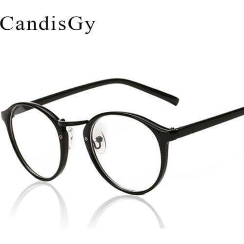 Vintage Glasses Frame Brand Designer Men Women Woman Optics Classic Eyeglasses Frames Clear Transparent Lens
