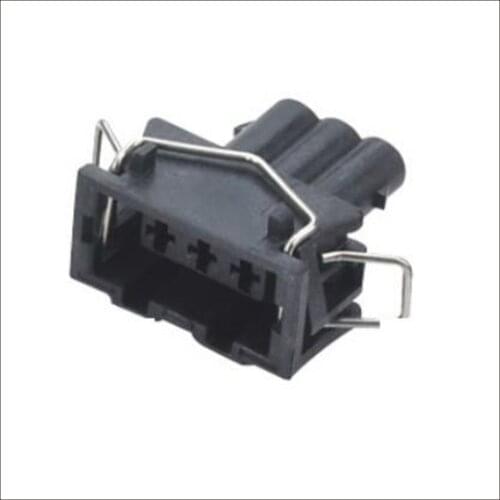 100set male Connector Terminal connectors jacket auto Plug socket female Connector 3pin connector Fuse box PA66 DJ7032A-3.5-21