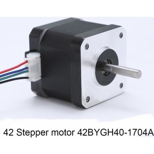 42 stepper motor /1.7A 0.45Nm/42BYGH40/12V/ engraving machine / stepper drive /3D printer