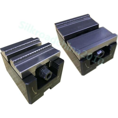 50-75mm Wire EDM EROWA 3R Self-centering Vise Electrode Fixture Spark Machining Tool 1pc