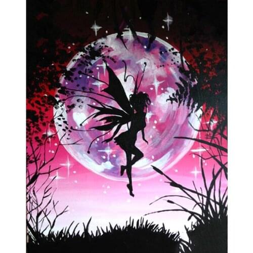 5D DIY Full Round/Square Diamond Painting Anime Butterfly Fairy Cross Stitch 3D Embroidery Rhinestone Mosaic Home Decor Art