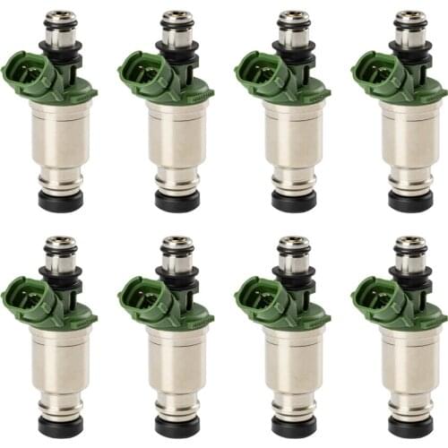 8PCS Car Accessories Fuel Injectors For Toyota Camry Celica RAV4 Solara MR2 23250-74100 23209-74100 2325074100 2320974100