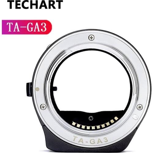 Techart TA-GA3 Auto Focus Lens Adapter Ring For Contax G Mount To SONY NEX A7 A7R Camera