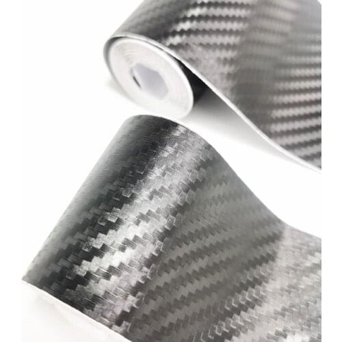Carbon Fiber Car Sticker 5D 3M/5M/7M/10M DIY Paste Protector Strip Auto Door Sill Side Mirror Anti Scratch Tape Waterproof