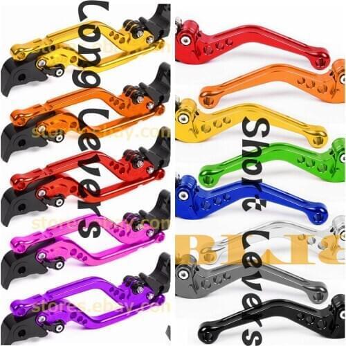 CNC Adjustable Aluminum Clutch Brake Levers Set Short/Long For Aprilia Tuono V4 1100RR Factory 1100 RR 2017-2019 2 Style Lever