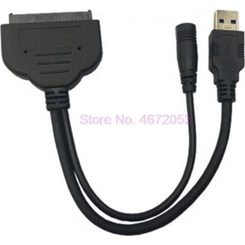 50pcs SATA USB3.0 Adapter Cable Converter For 2.5" 3.5" HDD SSD Hard Disk Driver Laptop SATA Adapter Cable USB 3.0 to SATA3