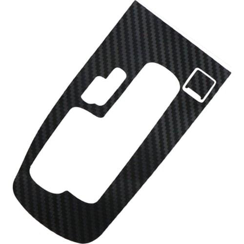 Car Carbon Fiber Gear Shift Panel Cover Sticker for Chevrolet Cruze Sedan Hatchback 2009 - 2014 LHD Stickers