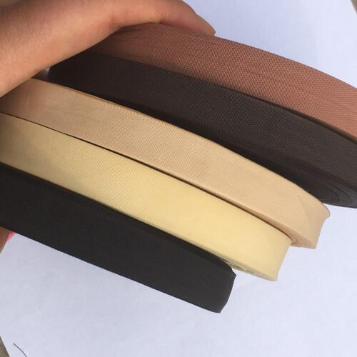 Wig ribbon For making Wigs Spandex Belt Trim Sewing/Ribbon Clothes Flex Sewing Material Elastic 50 yards/Roll and width is 14mm