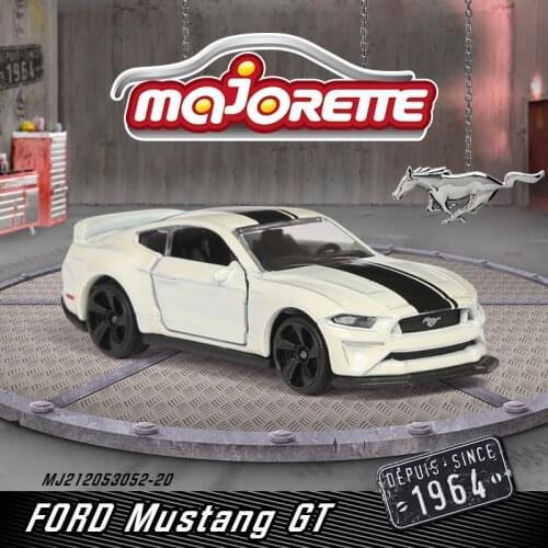 1/64 Majorette Alloy Car Model Simulation Ford MustangGT Sports Car Toy Car Boy