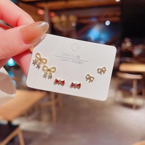 Luxury 14K Real Gold S Needle Super Zircon Simple and Fashionable Stud Earrings for Women Cubic Zircon ZC Earrings