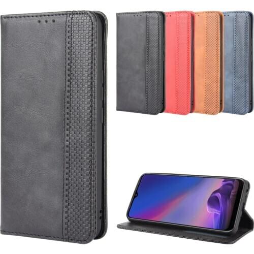 Luxury Retro Slim Leather Flip Cover For TECNO Camon 12 Case Wallet Card Stand Magnetic Book Cover For Tecno Camon12 Phone Cases