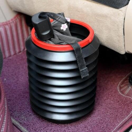 Folding Bucket Barrel Water Container Pail For Car Camping BBQ Fishing 4L