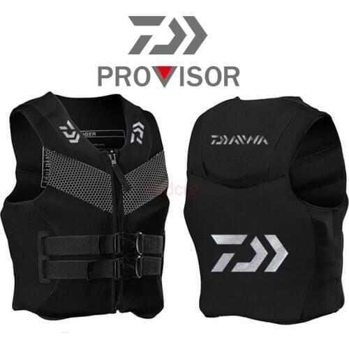 Outdoor Daiwa Fishing Life Vest Men Breathable Swimming Life Jacket Safety Waistcoat Survival Utility Vest Colete Salva-Vidas