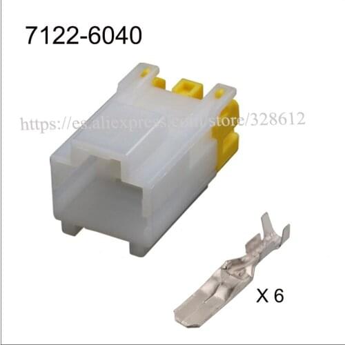 Wire connector female cable connector male terminal Terminals 4-pin connector Electrical Equipment & Supplies DJ70417Y-6.3-11
