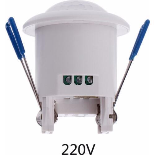 1 Set 220-240V/12V 360 Degree Security PIR Infrared Motion Movement Sensor Detector Light Switch Ceiling Mounted
