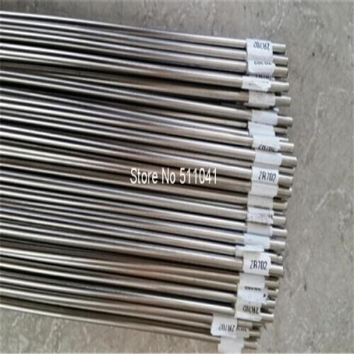 10pcs Zirconium bar rod Grade 702 as per ASTM B550 R60702 35mm diameter x 1000mm